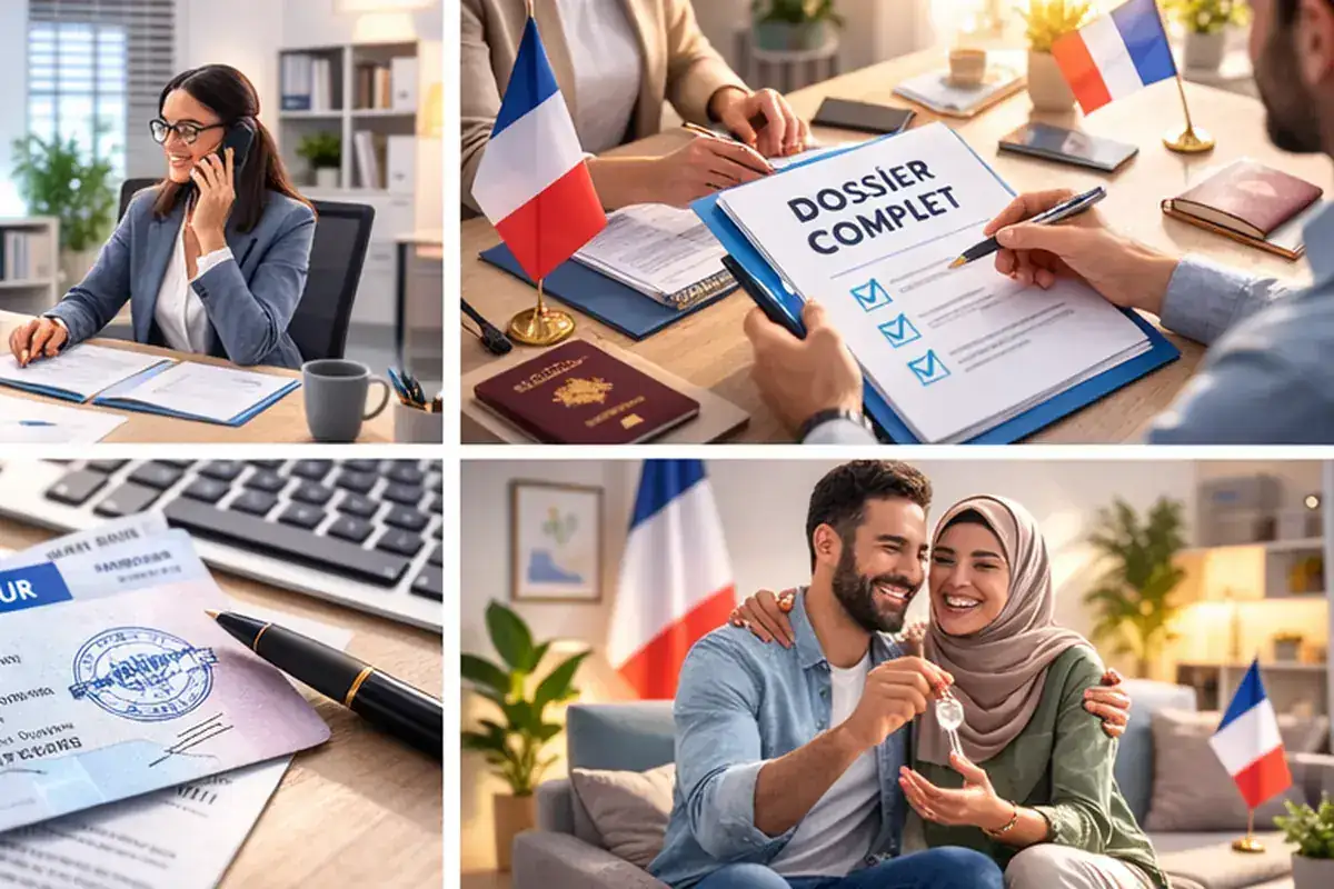 Personne préparant un suivi administratif sur ordinateur